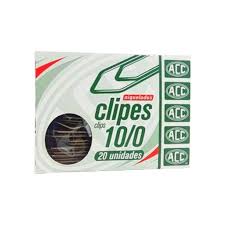 CLIPE ACC 5 ACO NIQUELADO CX/100