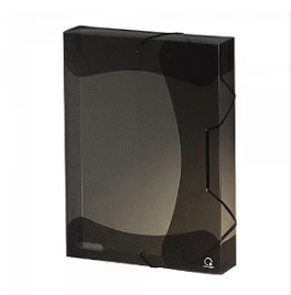 PASTA PLASCONY ABA ELASTICO EXCLUSIVE OFICIO DORSO 4CM A40 FUME