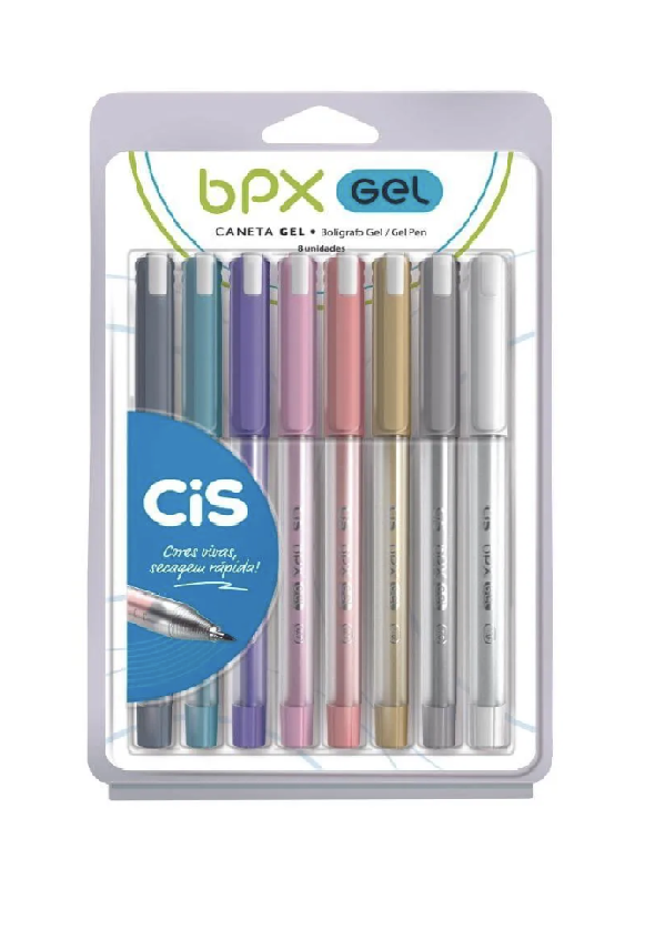 CANETA CIS BPX GEL 0.7 SORTIDAS