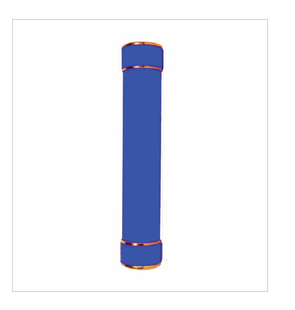TUBO DE DIPLOMA, CAMURCA, 30CM VERDE MUSGO