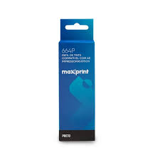TINTA MAXPRINT EPSON 100ML PRETO T664120