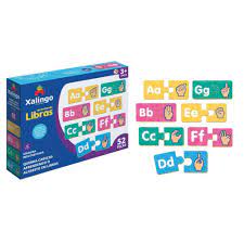 QUEBRA CABECA XALINGO APRENDENDO O ALFABETO EM LIBRAS