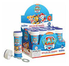BOLHA DE SABAO C/JOGO PAW PATROL 60ML