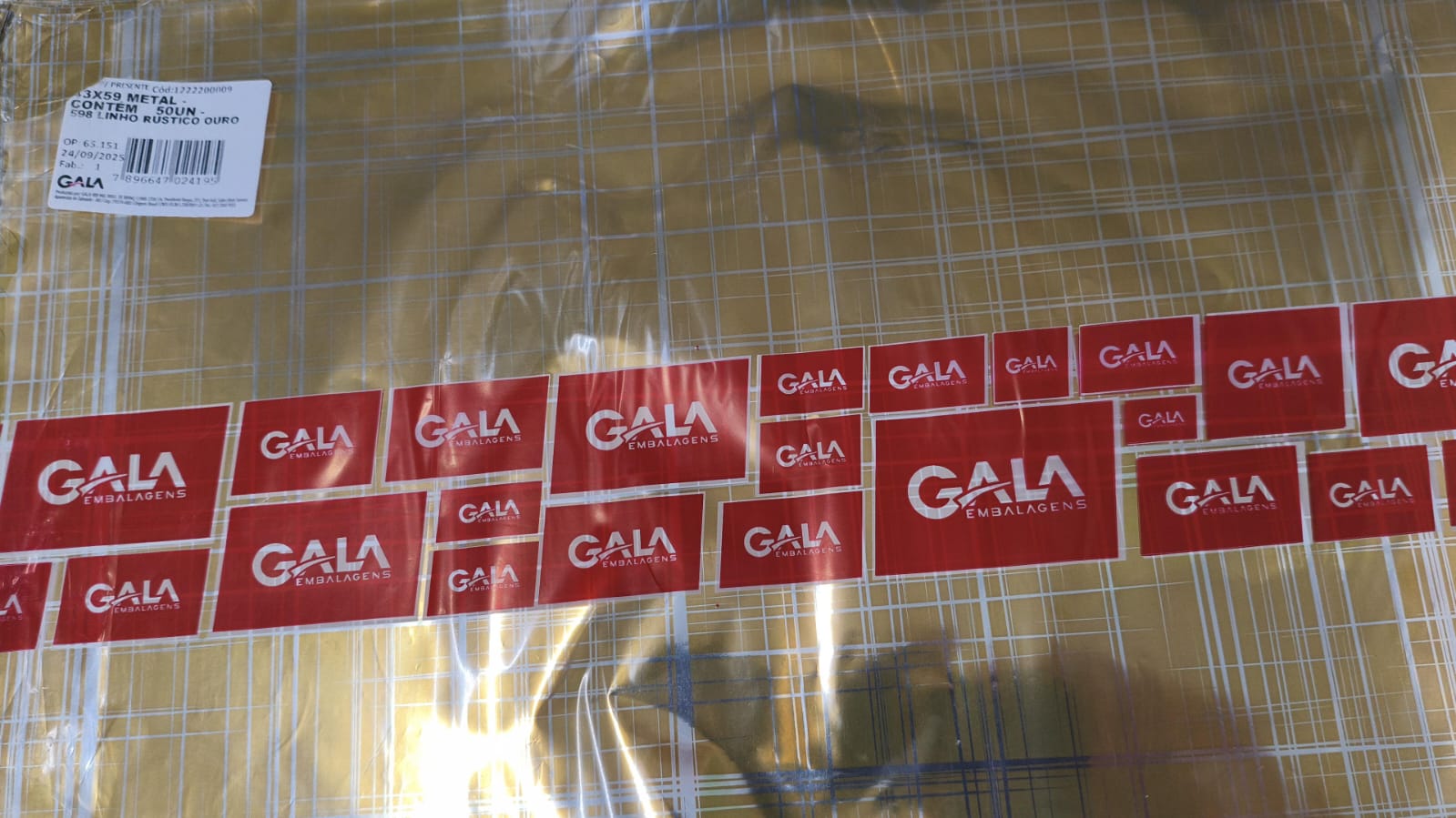 SACO GALA 43X59 C/50 1222-598 LIN RUST O