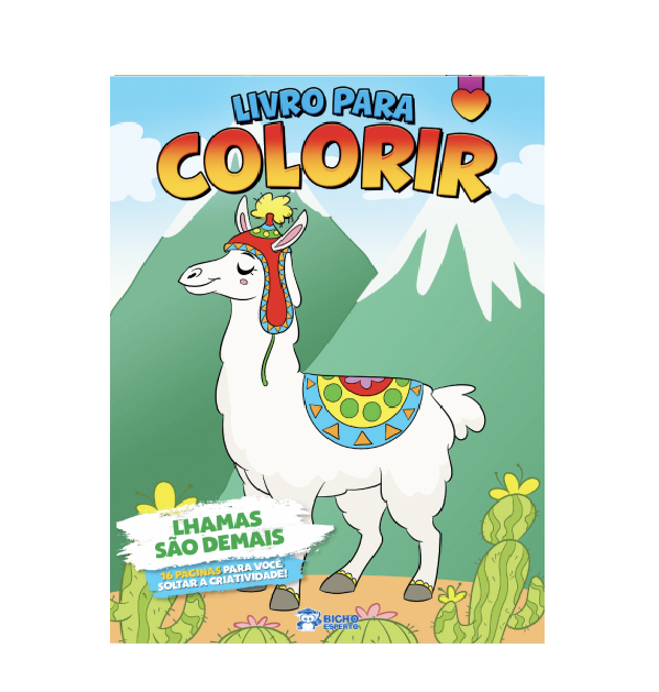 LIVRO BICHO ESPERTO COLORIR BICHINHOS CARINHOSOS