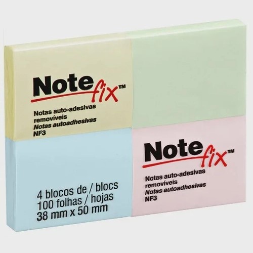 NOTEFIX 3M 38X50 100F 4BL CORES