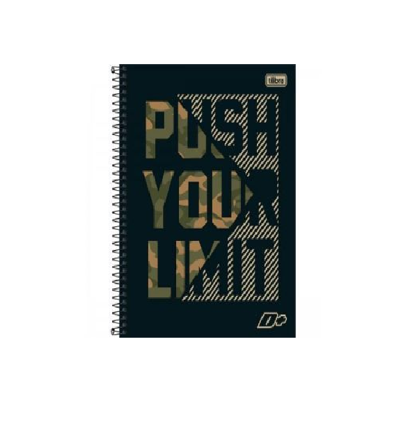 CADERNO TILIBRA 12.1 192FLS CAPA DURA PEPPER FEMININA  234851