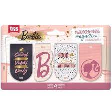 MARCADOR DE PAGINA TRIS BARBIE POLY