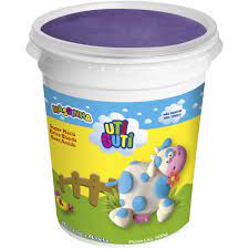 MASSA DE MODELAR UTI GUTI 500G SOFT ROXO