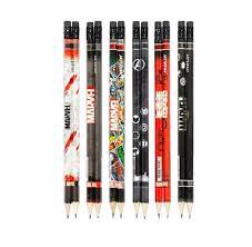 LAPIS PRETO C/BORRACHA MOLIN MARVEL