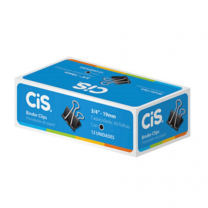 PRENDEDOR DE PAPEL 19MM CIS