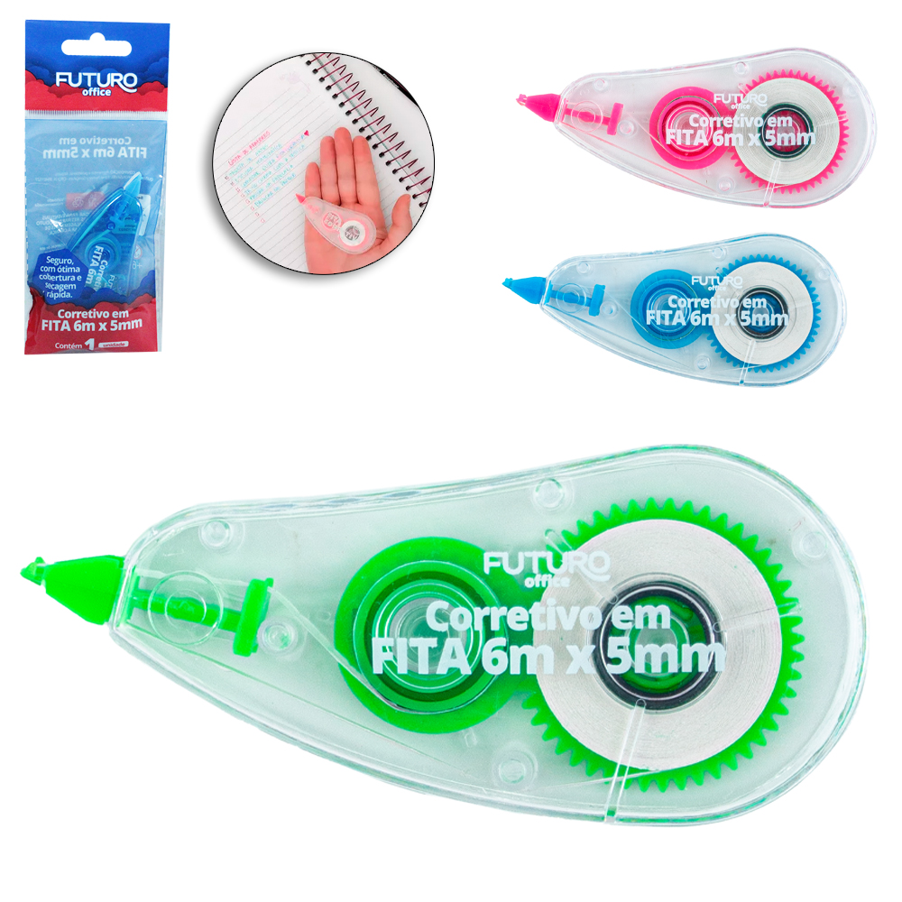 FITA CORRET FUTURO 5MMX6M - SORTIDOS