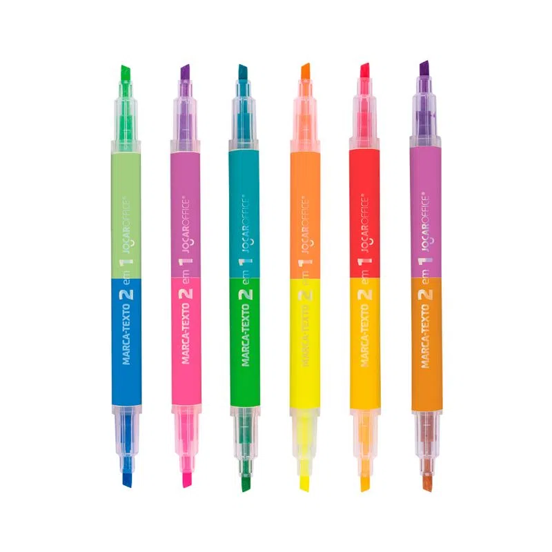 MARCA TEXTO JOCAR 2 EM 1  SORTIDO