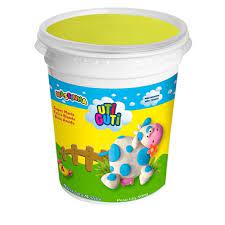 MASSA DE MODELAR UTI GUTI 500G SOFT AMARELA