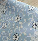 PLASTICO ADESIVO FUTURO 45CM FLORES E FOLHAS 2