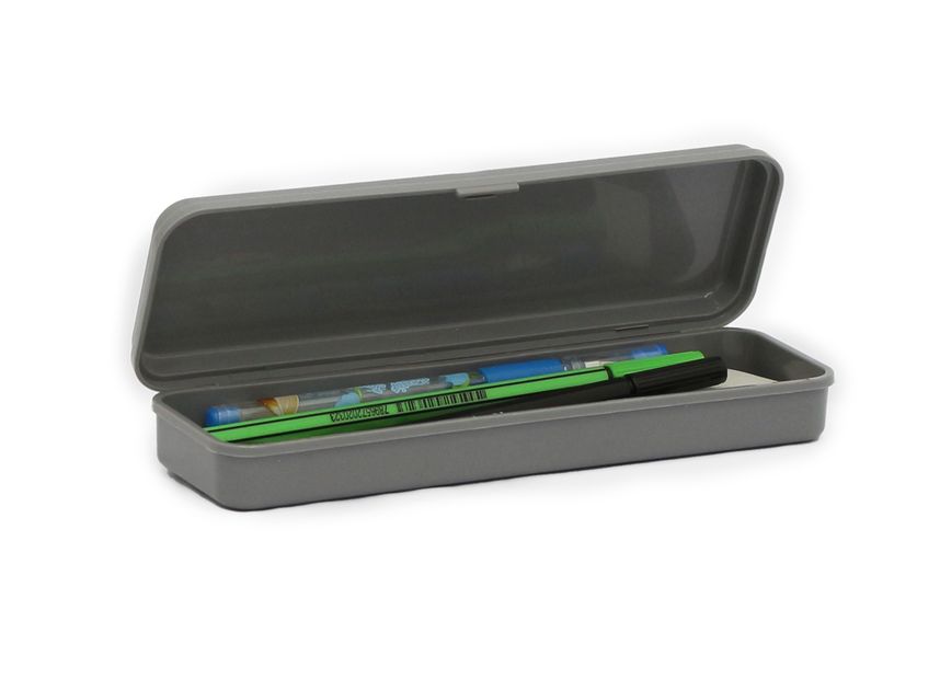 ESTOJO WALEU PLAST PLUS CINZA