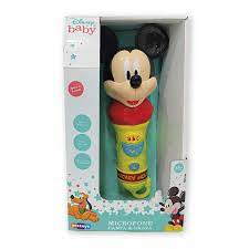 MICROFONE YESTOYS CANTA E GRAVA DISNEY MICKEY 