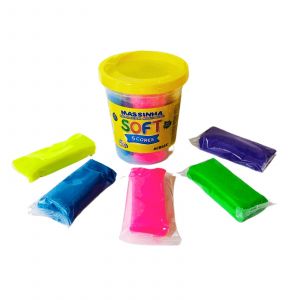 MASSA DE MOD SOFT 325G 4CORES 7330