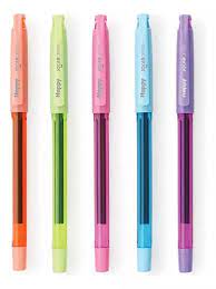 CANETA LEO&LEO 0.7 GEL HAPPY BLISTER COM 5 UNIDADES