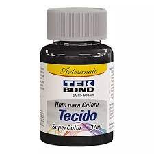 TINTA TEK BOND TECIDO 37ML PRETO