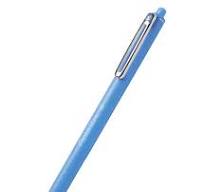 CANETA PENTEL IZEE RETRATIL 0.7MM AZUL CELESTE