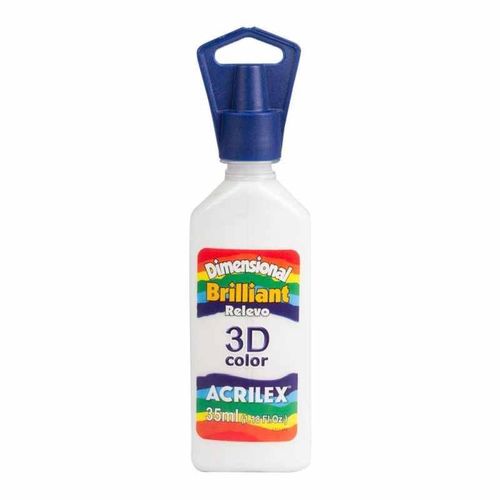 DIMENSIONAL ACRILEX BRIHANTEL 12112 519 BRANCO
