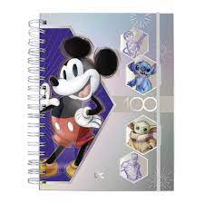 CADERNO DAC 80 FOLHAS CAPA DURA COLEGIAL SMART DISNEY