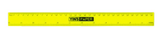 REGUA YINS 30CM SORTIDA YP7110