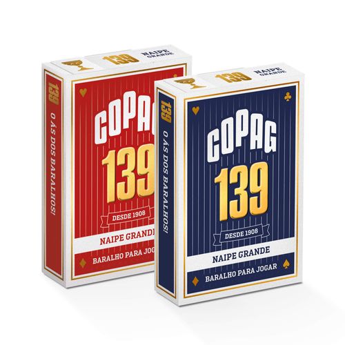 BARALHO COPAG 139 NAIPE GRANDE