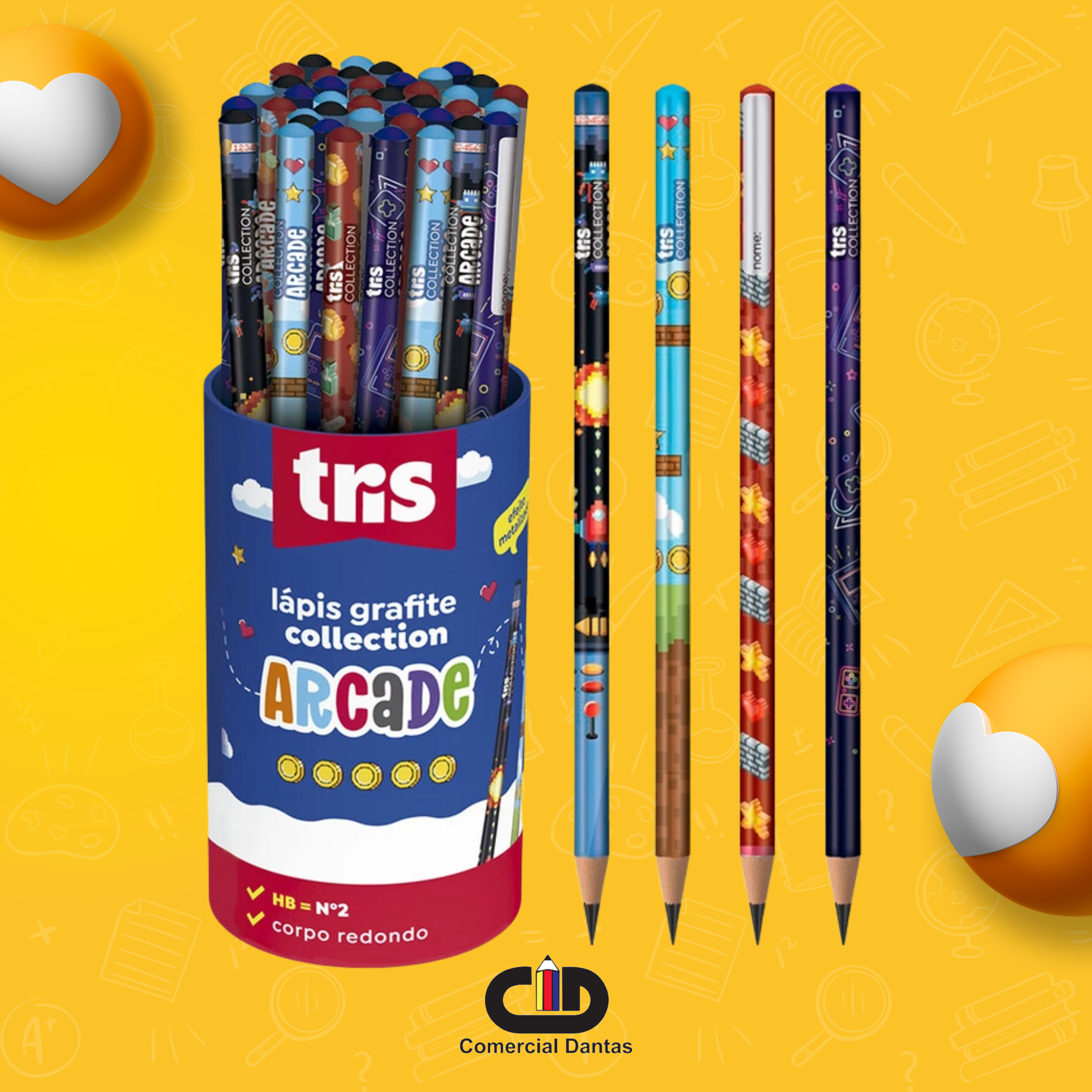 LAPIS TRIS COLLECT ARCADE