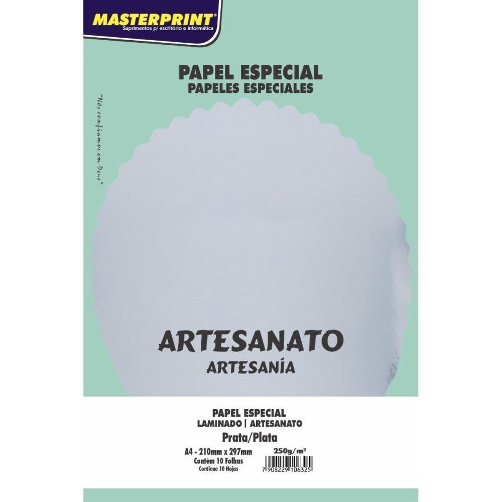 PAPEL MASTERPRINT LAMINADO 250G 10F PRAT