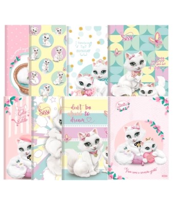 CADERNO SAO DOMIN BROCHURAO 80FL CD SISSI - SORTIDOS