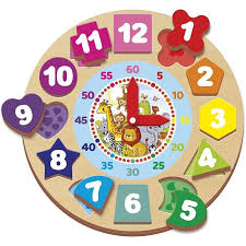 RELOGIO EDUCATIVO GGB NUMEROS E FORMAS