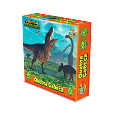 QUEBRA CABECA GGB 200PC DINOSSAURO 1027
