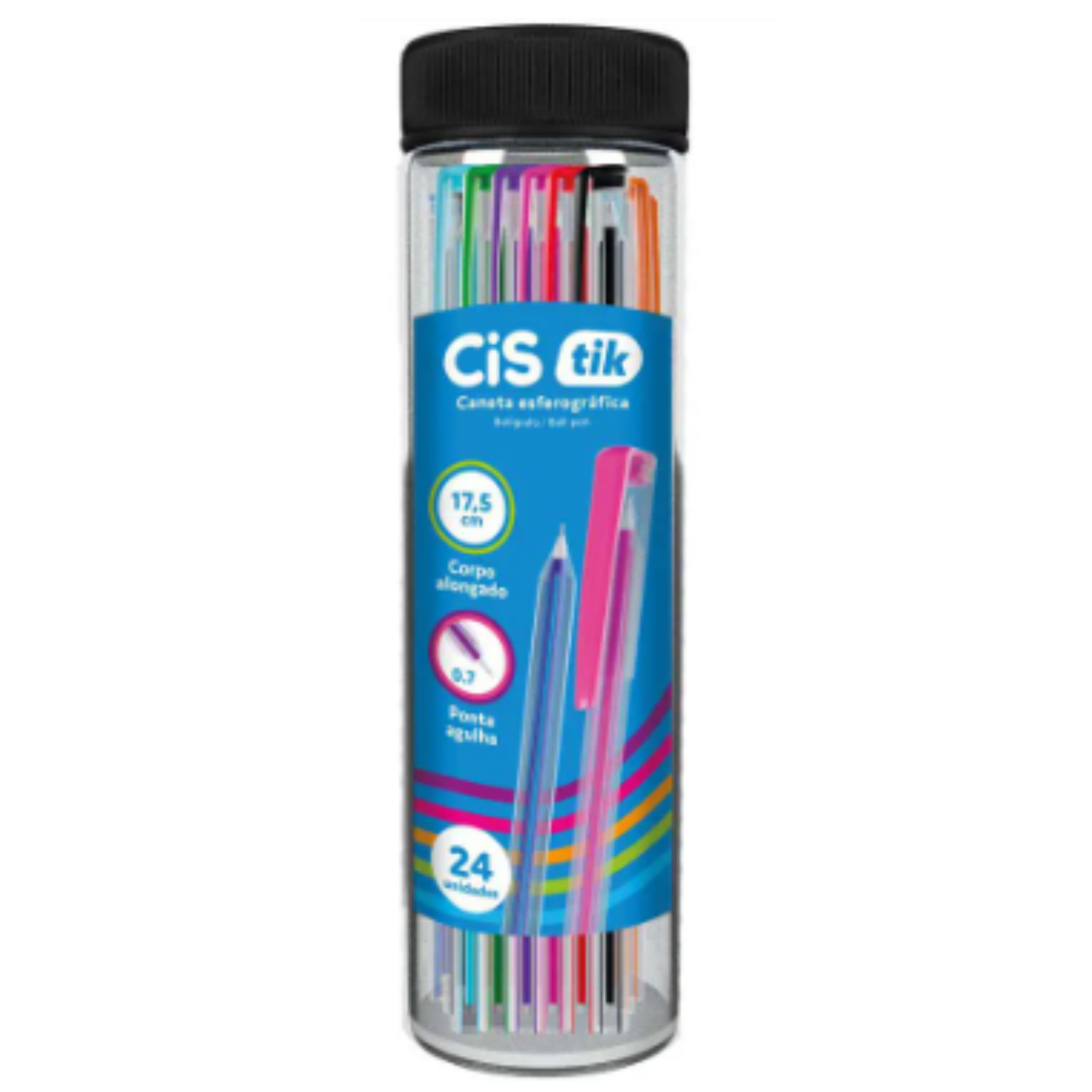 CANETA CIS TIK ESF 0.7 SORT