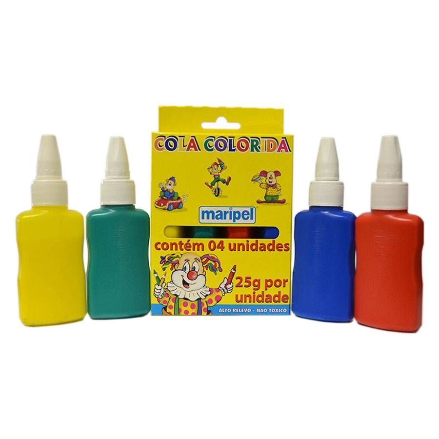 COLA COLORIDA C/4 MARIPEL 4004