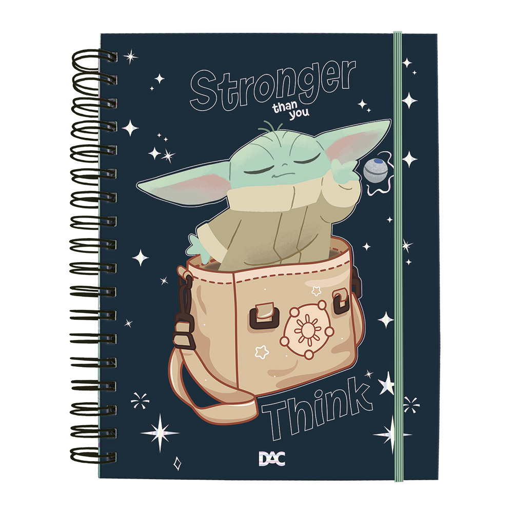 CADERNO UNIVERSIT¿RIO SMART STAR WARS 4656 DAC 80F CAPA DURA