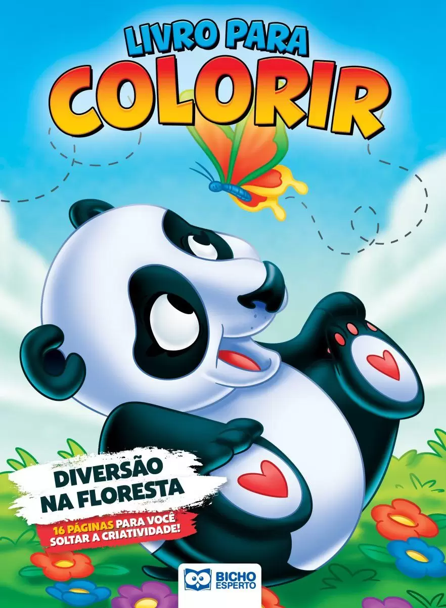 LIVRO BICHO ESPERTO COLORIR DIVERS¿O NA FLORESTA