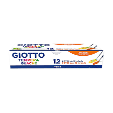 TEMPERA GUACHE 15ML GIOTTO C/12