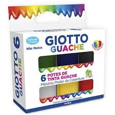 TEMPERA GUACHE 15ML GIOTTO C/6 1600