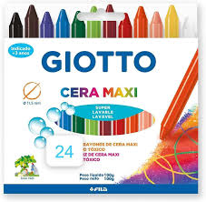 GIZ DE CERA GIOTTO C/24 MAXI