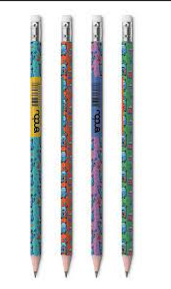 LAPIS ONDA HB COM BORRACHA MY MONSTER 1215064