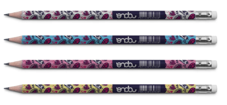 LAPIS ONDA HB COM BORRACHA CORA¿¿ES 1215097