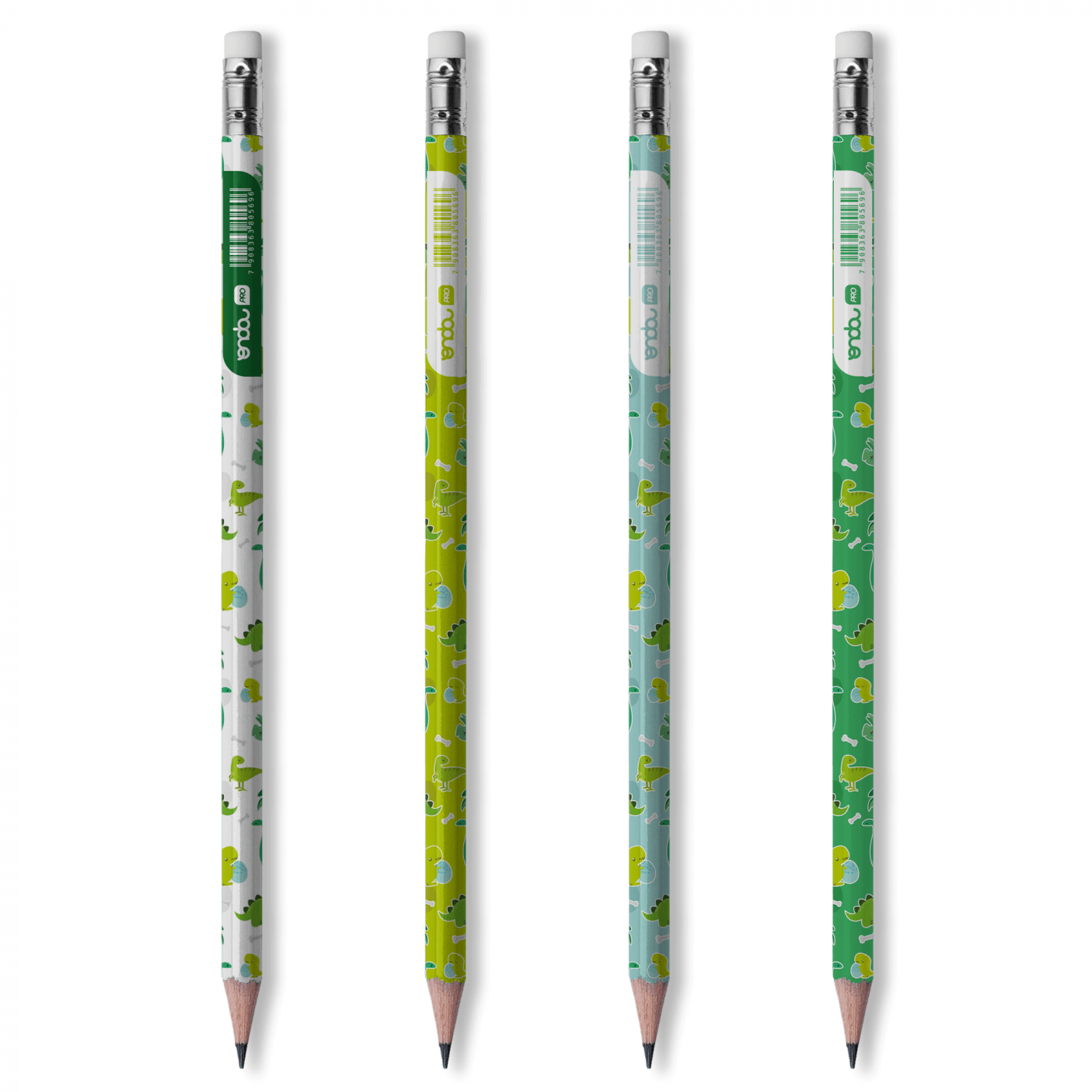 LAPIS ONDA HB COM BORRACHA DINOSSAUROS 1215120