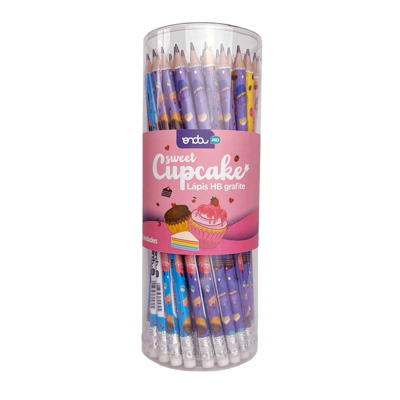 LAPIS ONDA HB COM BORRACHA SWEET 1215148