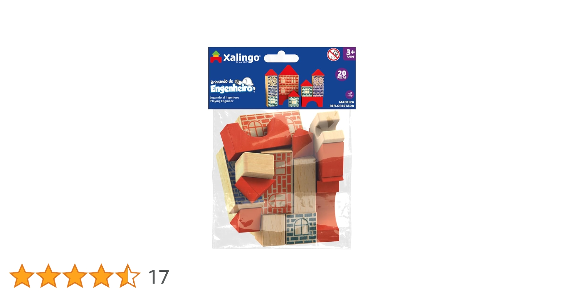 BRINCANDO DE ENGENHEIRO XALIN 20PC 68132
