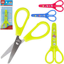 TESOURA ESCOLAR YINS PAPER SEM PONTA 12,5CM