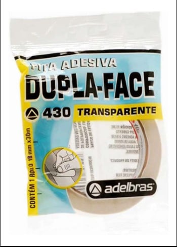 FITA ADELBRAS 16X30 D.FACE ACRILICO