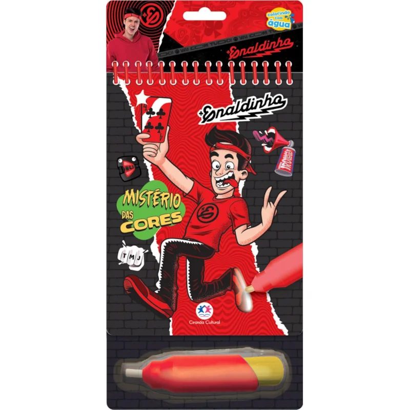 LIVRO CIRANDA ENALDINHO COLORINDO COM AGUA