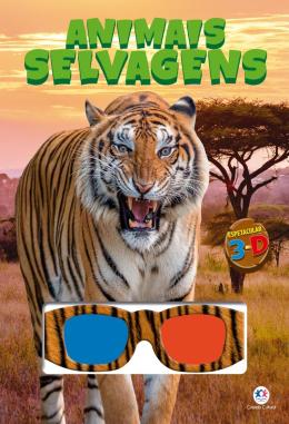 LIVRO CIRANDA ANIMAIS SELVAGENS 3D